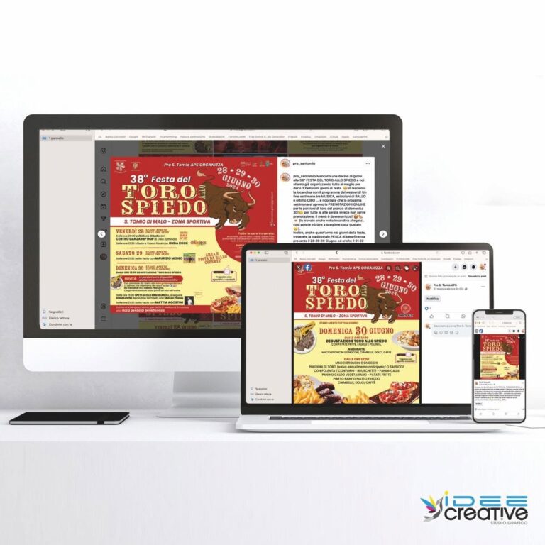 idee creative grafica gestione social siti web