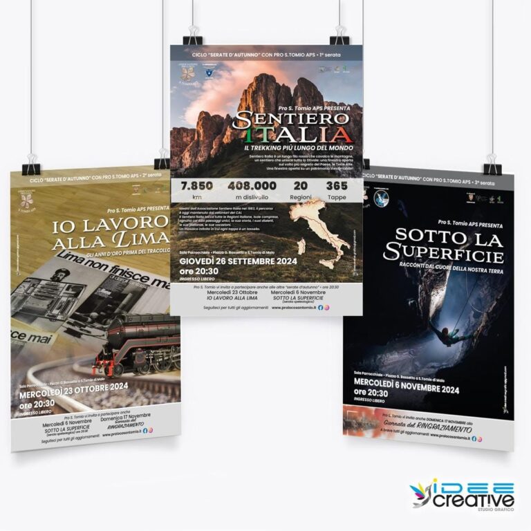 REALIZZAZIONE LOCANDINE